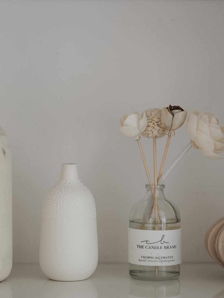 The Flower Diffuser living room display